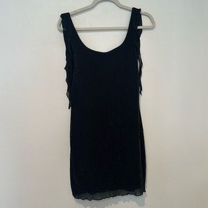 Black sparky dress